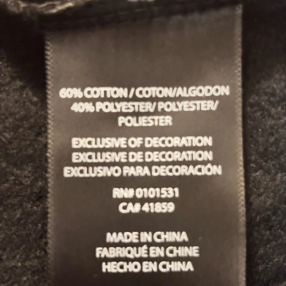 Marvel Black Apparel with Logo